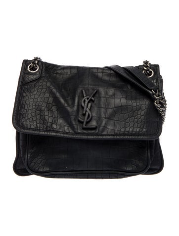 Embossed Leather Niki Medium