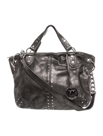 Leather Top Handle Bag