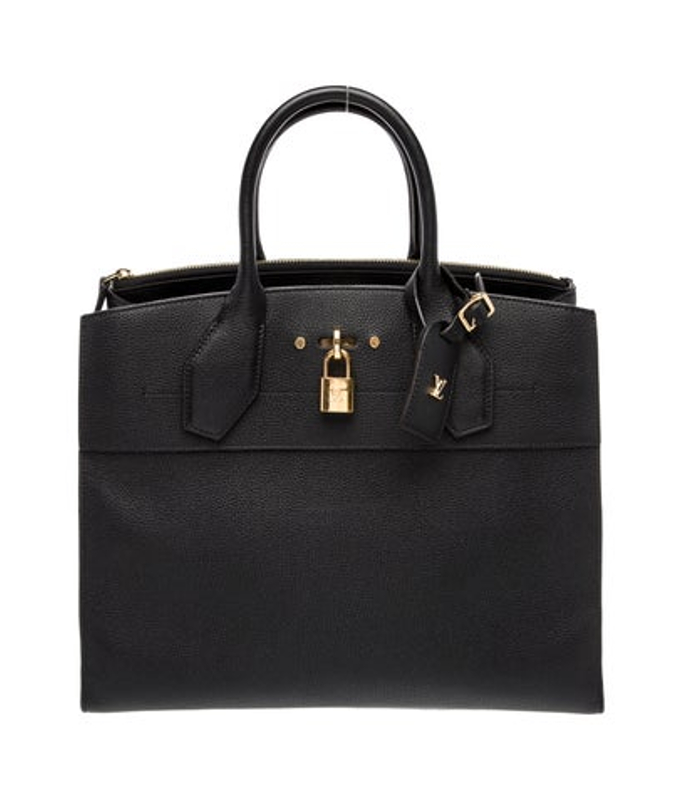 Louis Vuitton Vuitton Leather City Steamer Mm