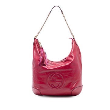 Patent Leather Soho Shoulder Bag