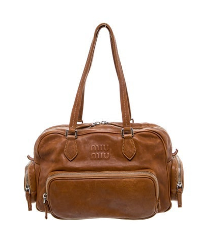 Miu Miu Miu Leather Shoulder Bag