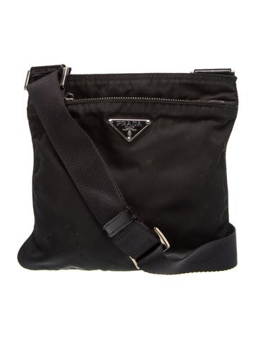 Tessuto Nylon Messenger Bag