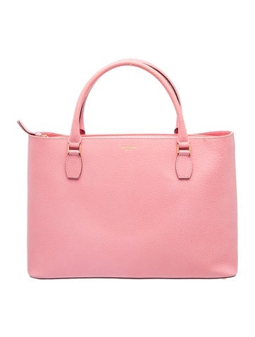 Leather Top Handle Bag