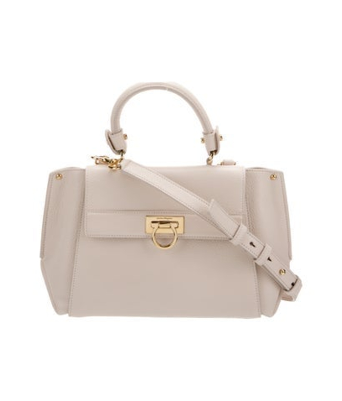 Salvatore Ferragamo Ferragamo Leather Top Handle Bag