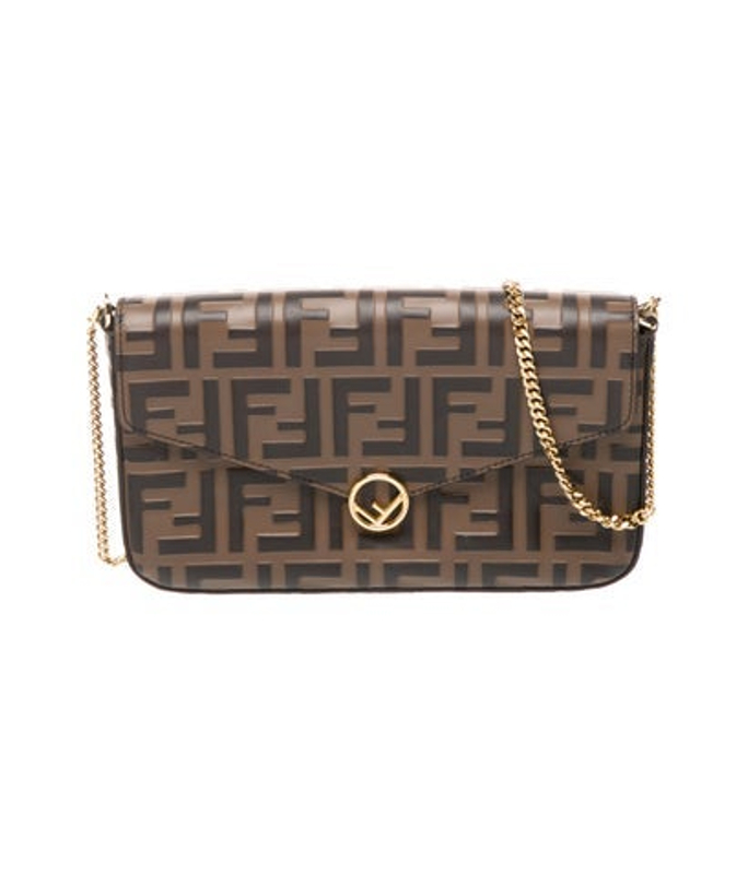 Fendi Zucca Ff Clutch