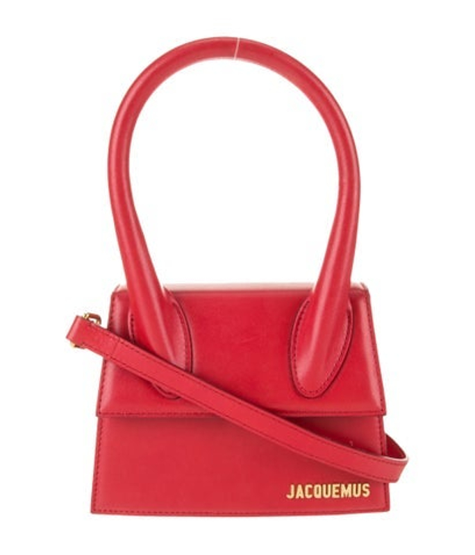 Jacquemus Leather Top Handle Bag