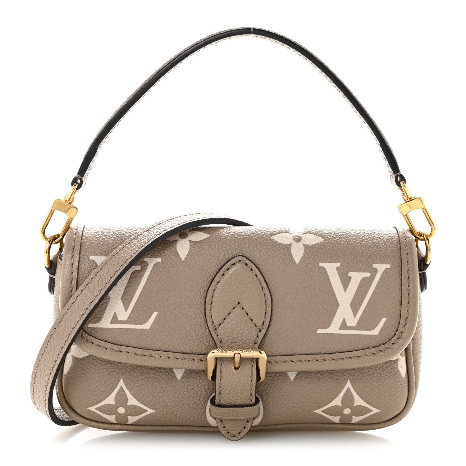 Louis Vuitton Empreinte Monogram Giant Nano Diane Tourterelle Creme