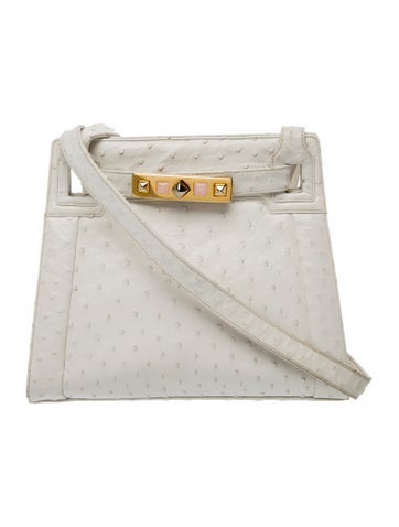 Ostrich Shoulder Bag
