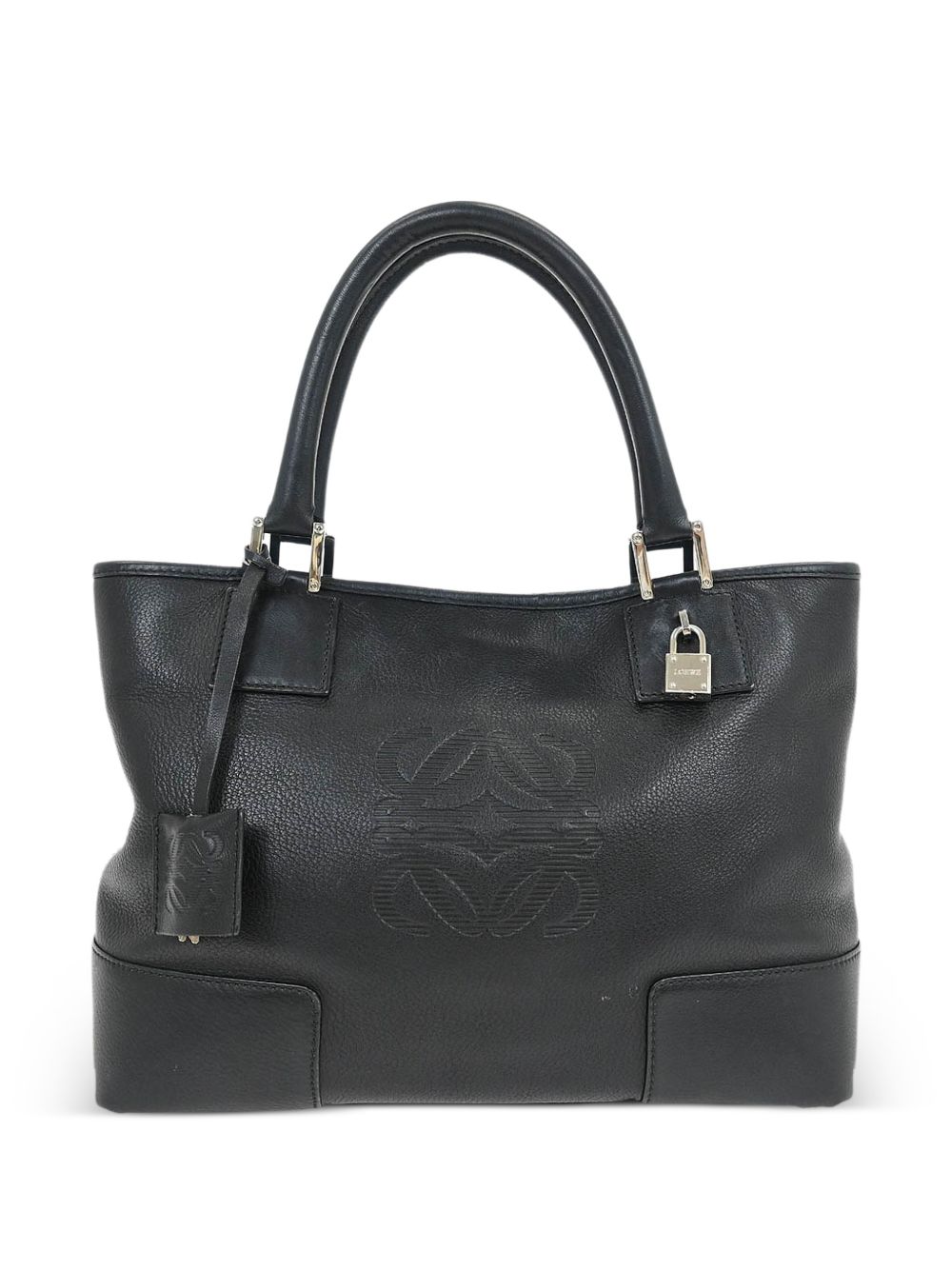 2007 30 Fusta embossed-logo tote bag