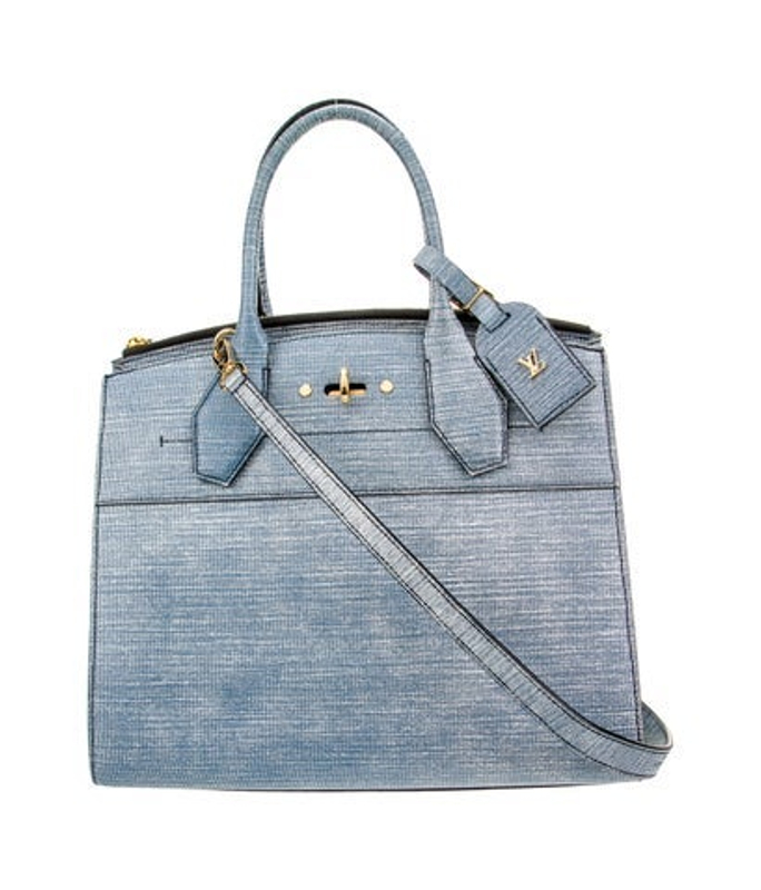 Louis Vuitton Vuitton Leather City Steamer Mm