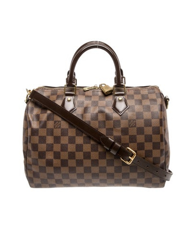 Louis Vuitton Vuitton Damier Ebene Speedy Bandouliere 30