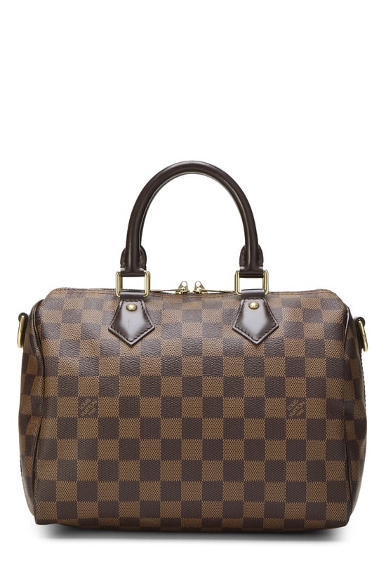 Louis Vuitton Damier Ebene Speedy Bandouliere 25