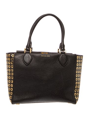 Leather Top Handle Bag