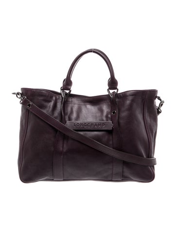 Leather Top Handle Bag