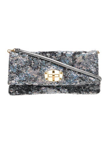 Miu Miu Sequins Shoulder Bag