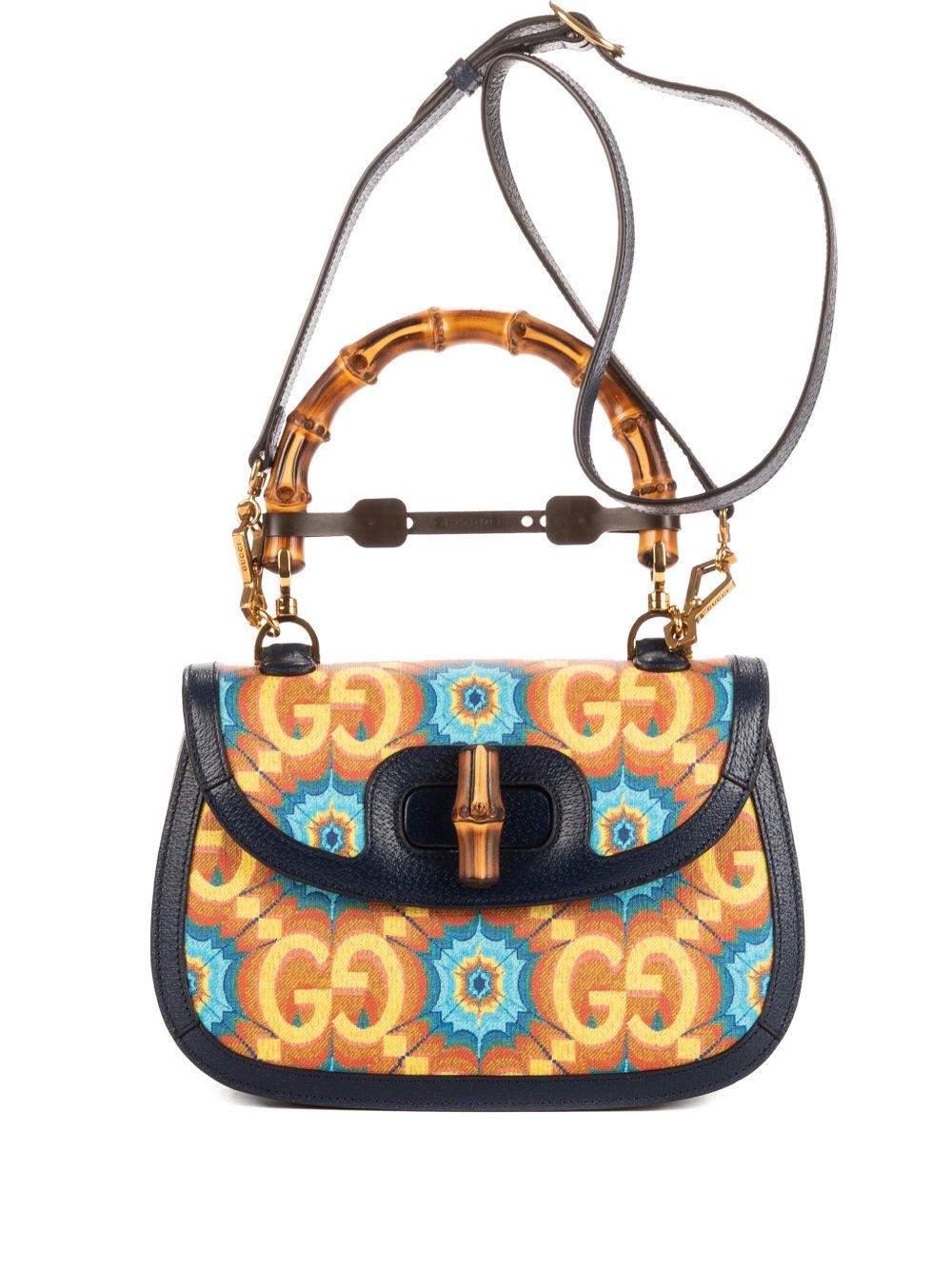 medium Bamboo kaleidoscope-print tote bag