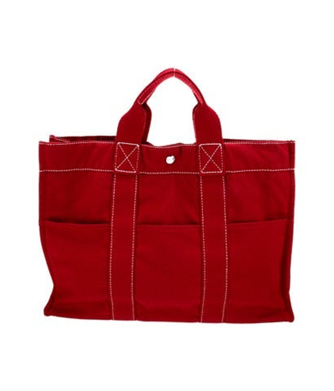 Hermes Toile Fourre Tout Mm