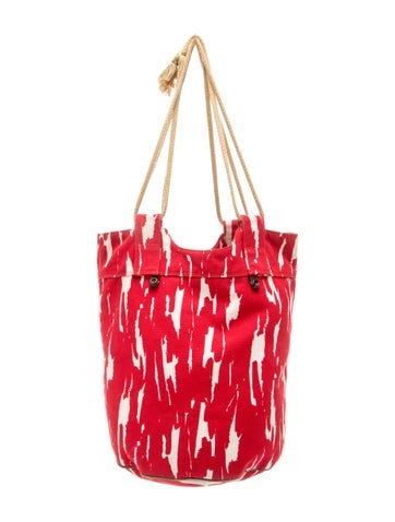Canvas Bucket Bag