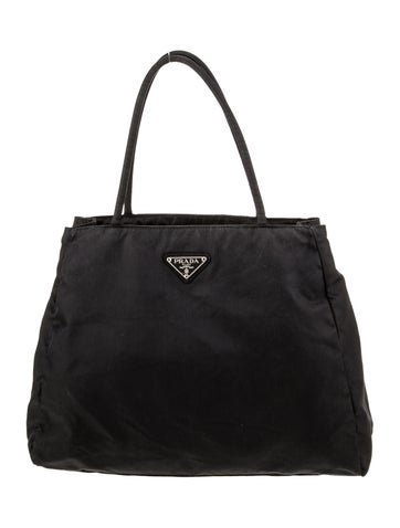 Prada Vela Nylon Top Handle Bag Vintage