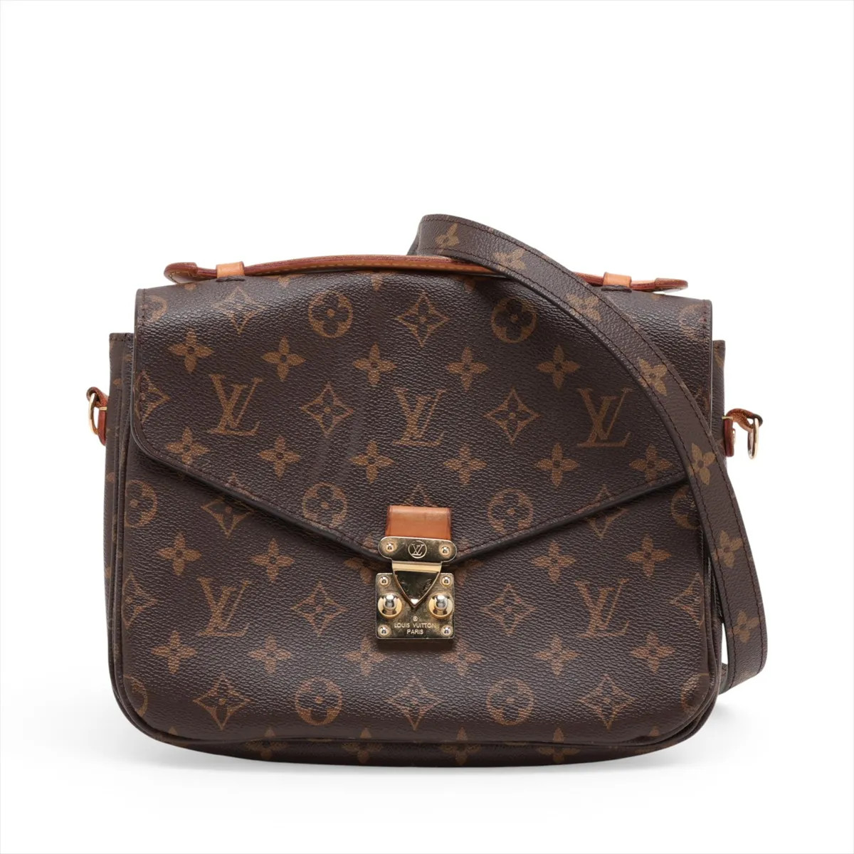 Louis Vuitton Monogram Pochette Métis MM M44875 Brown There was an RFID response