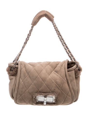 Shearling Reissue Flap Bag