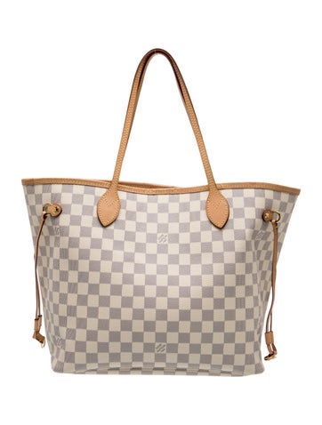 Damier Azur Neverfull w/Pouch MM