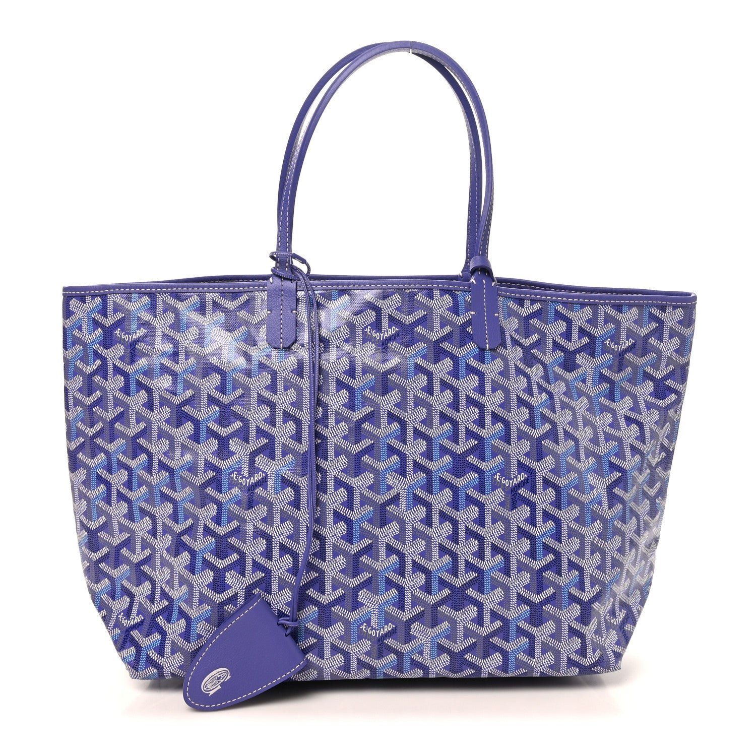 Goyard Goyardine Saint Louis PM Blueberry Purple