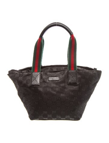 GG Canvas Top Handle Bag
