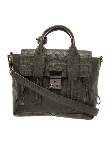 Leather Top Handle Bag