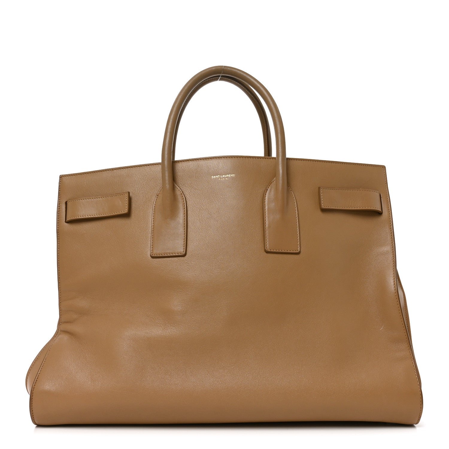 Calfskin Large Sac de Jour Carryall Natural