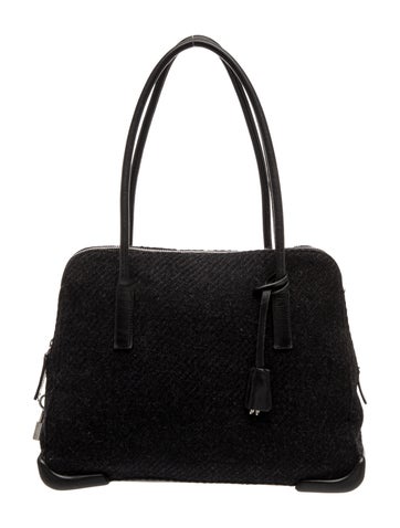 Wool Shoulder Bag Vintage