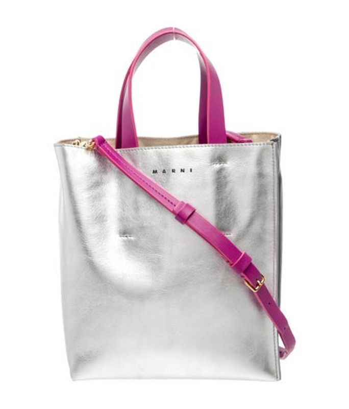 Marni Leather Top Handle Bag