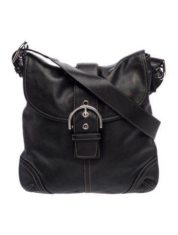 Coach Leather Shoulder Bag Vintage