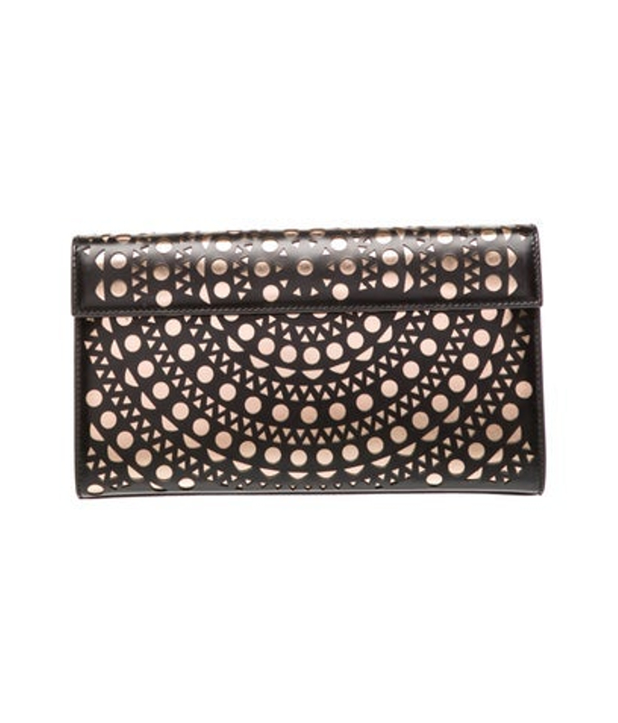 Alaia Leather Clutch