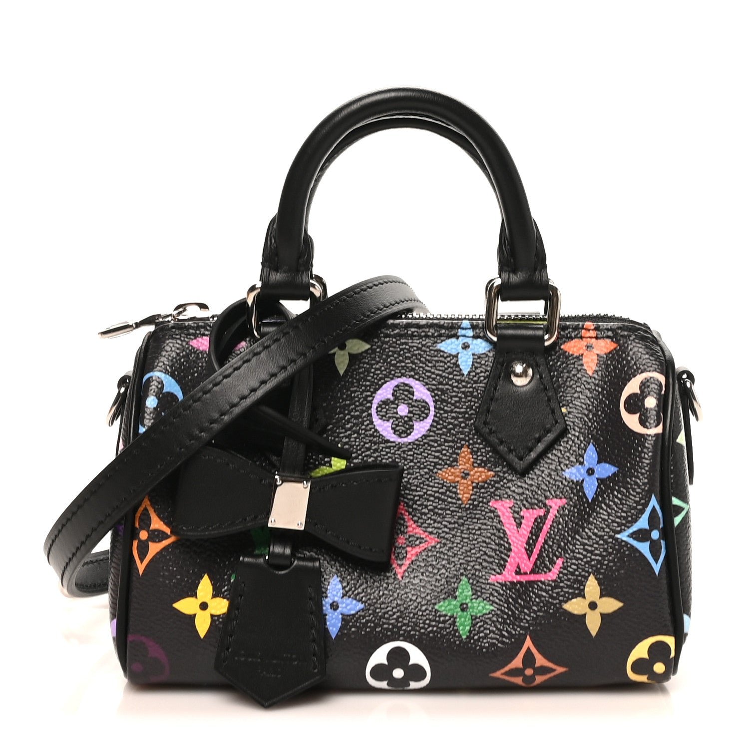 Louis Vuitton Louis Vuitton LV X TM Monogram Multicolor Nano Speedy Black