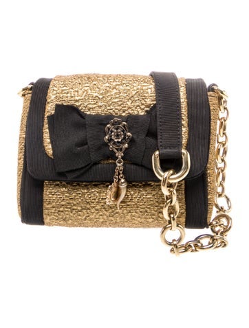Dolce & Gabbana Jacquard Shoulder Bag