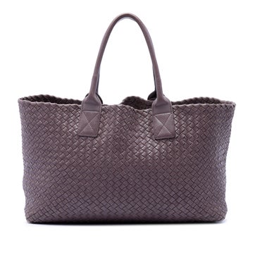 Limited Edition Medium Lambskin Intreccio Cabat Tote