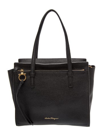 Leather Top Handle Bag