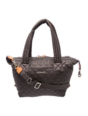Quilted Messenger Bag