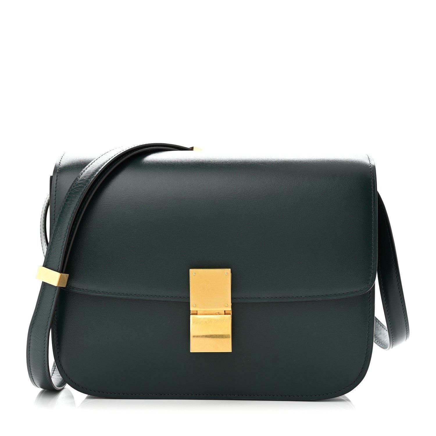 Celine Box Calfskin Classic Box Medium Flap Bag Amazone