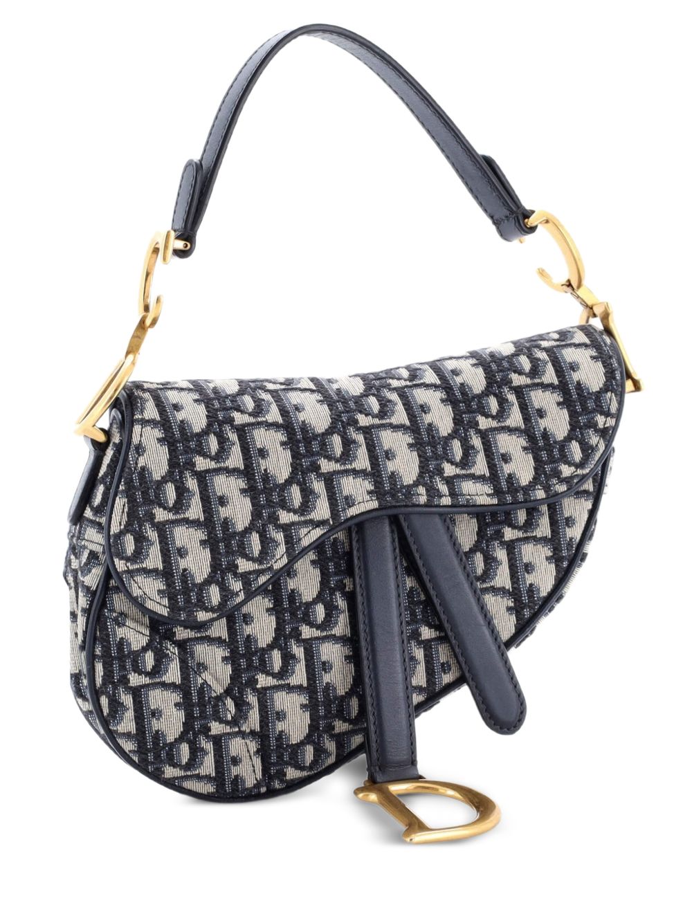 Dior Saddle Handbag Oblique Canvas Mini shoulder bag