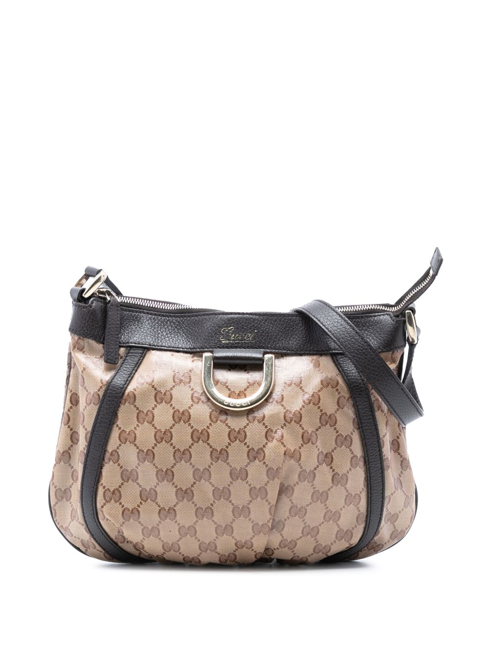 2016-2025 GG Crystal Abbey D Ring crossbody bag
