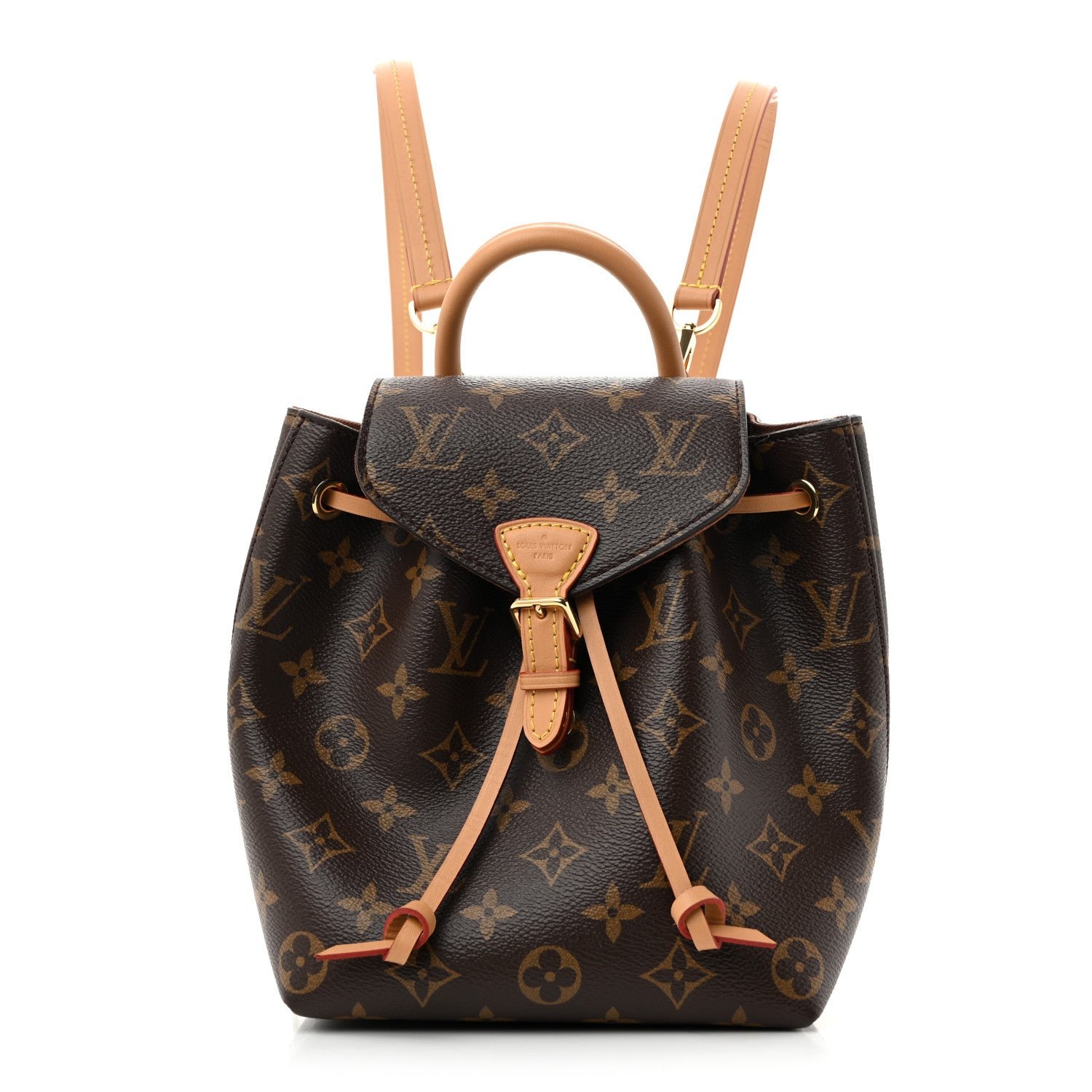Louis Vuitton Monogram Montsouris BB Backpack Natural
