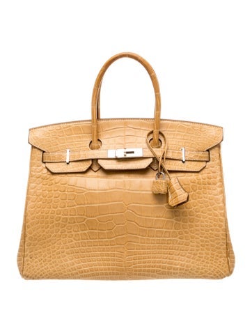 Hermes Matte Alligator Birkin 35