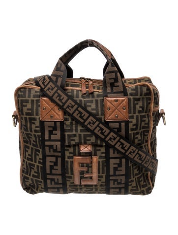 Zucca FF Zucca Canvas x Leather 2Way Medium Vintage