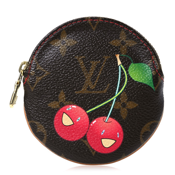 Louis Vuitton Monogram Cerises Round Coin Purse