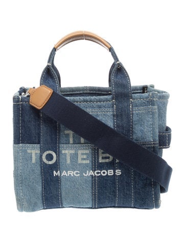 Denim Top Handle Bag
