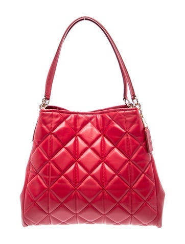 Coach Leather Shoulder Bag