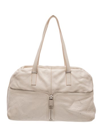 Leather Top Handle Bag Vintage