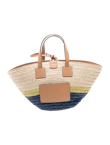 Etro Straw Tote